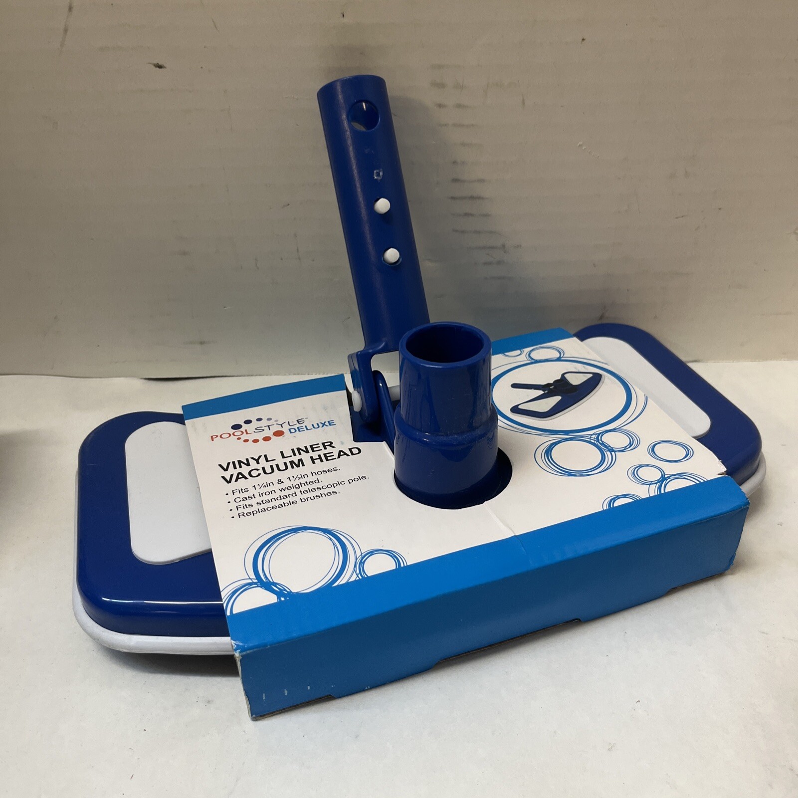 POOL STYLE DELUXE VINYL LINER VACUUM HEAD
