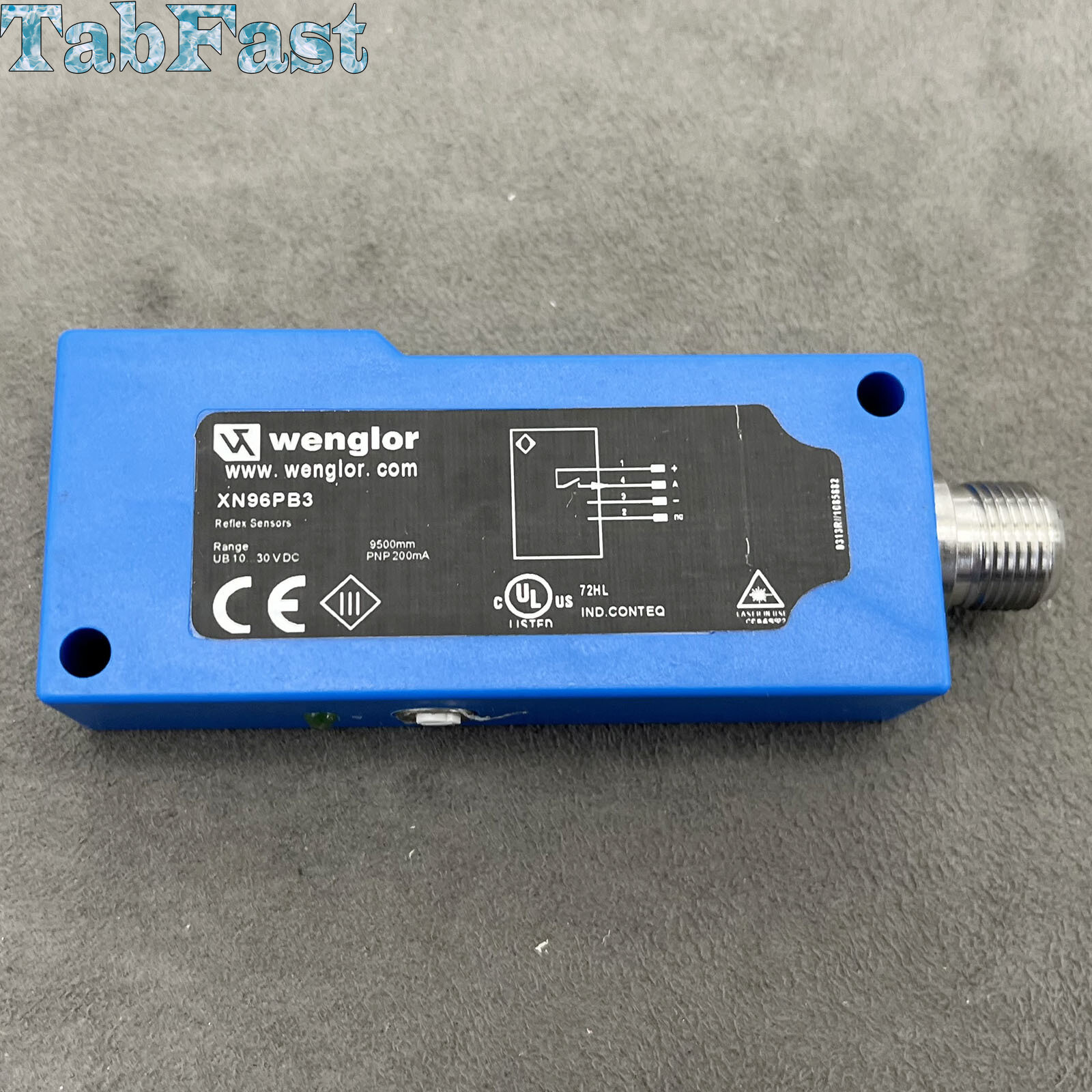 New XN96PB3 Retro-Reflective Sensor for WENGLOR