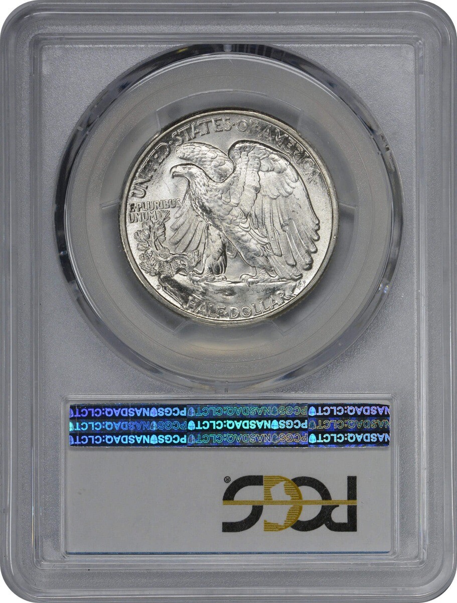1946-D Walking Liberty Silver Half Dollar MS65 PCGS