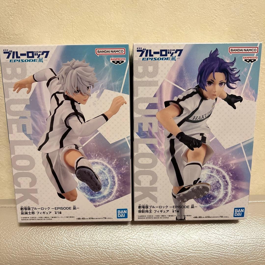 Blue Lock Episode Nagi Figure Reo Mikage Seishiro Nagi set of 2 Japan New