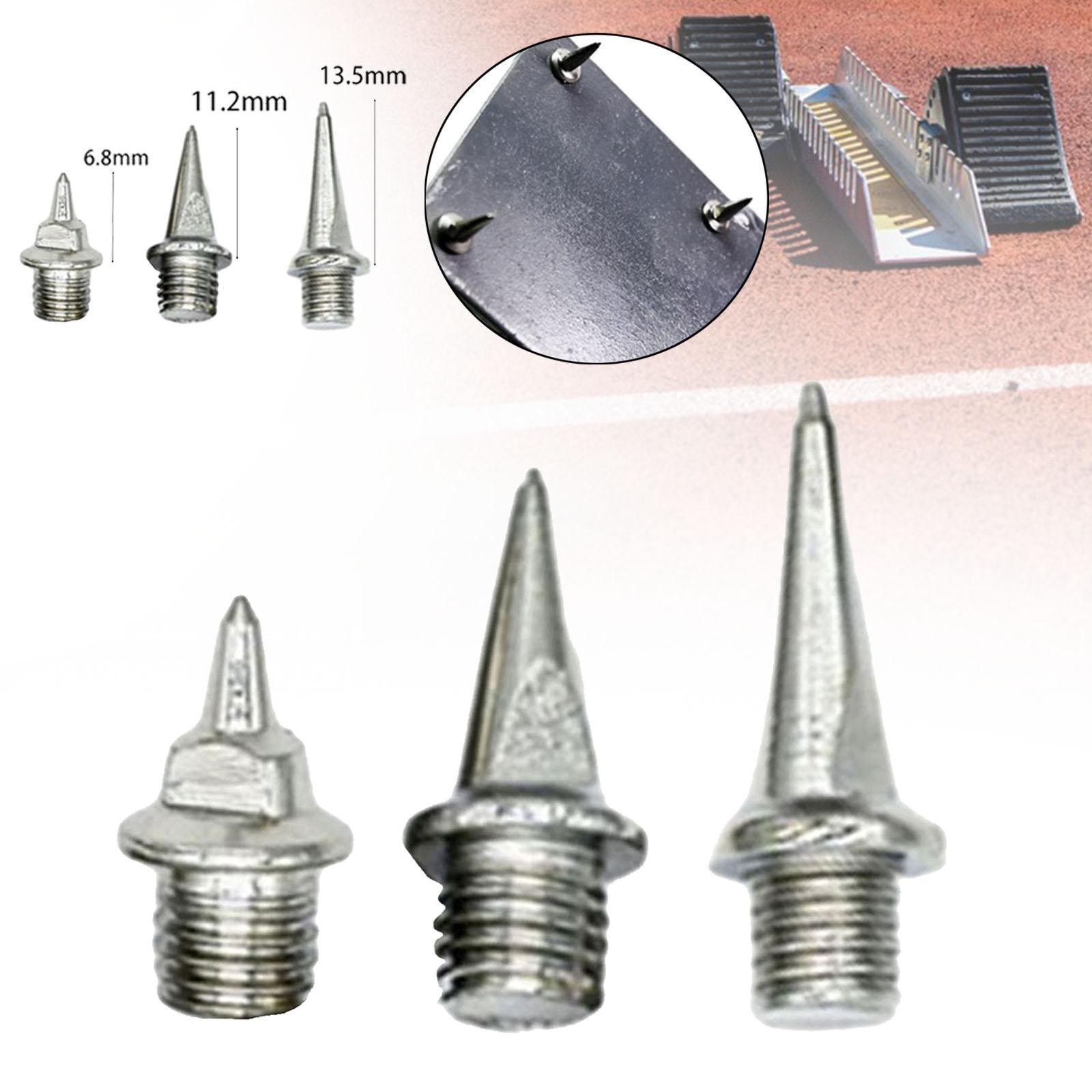12 Pieces Track Starting Block Spikes Running Block Studs Metal Track