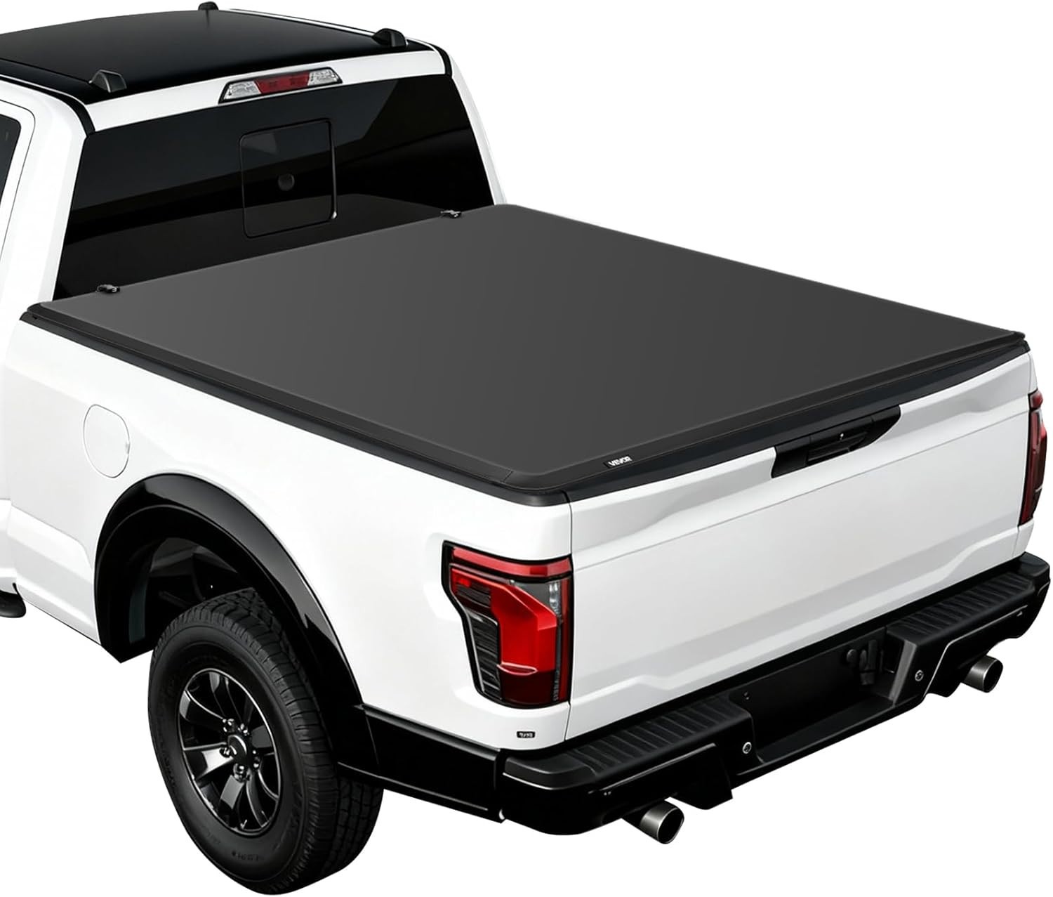 Soft Tri-Fold Truck Bed Tonneau Cover Compatible With 2015-2025 Ford F-150 5.5