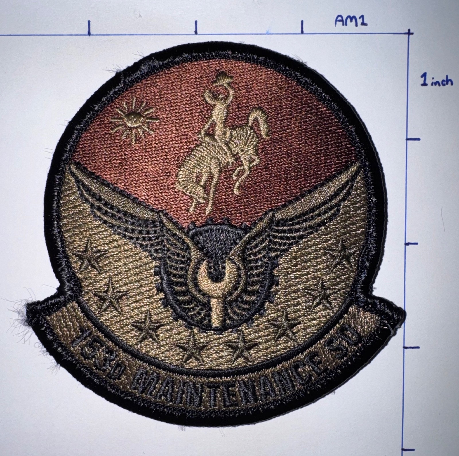 USAF 153d Maintenance Squadron Patch