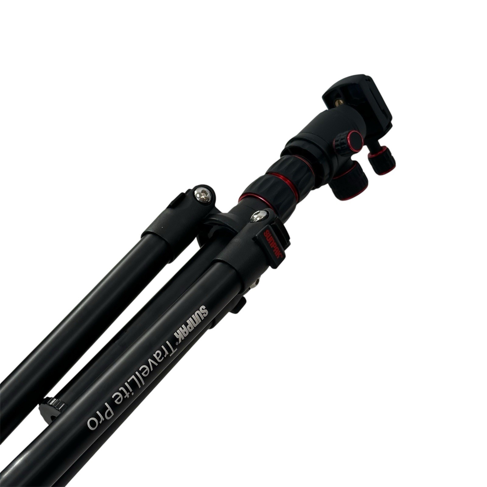Sunpak TravelLite Pro Reverse Folding 63" Tripod Black With Bag