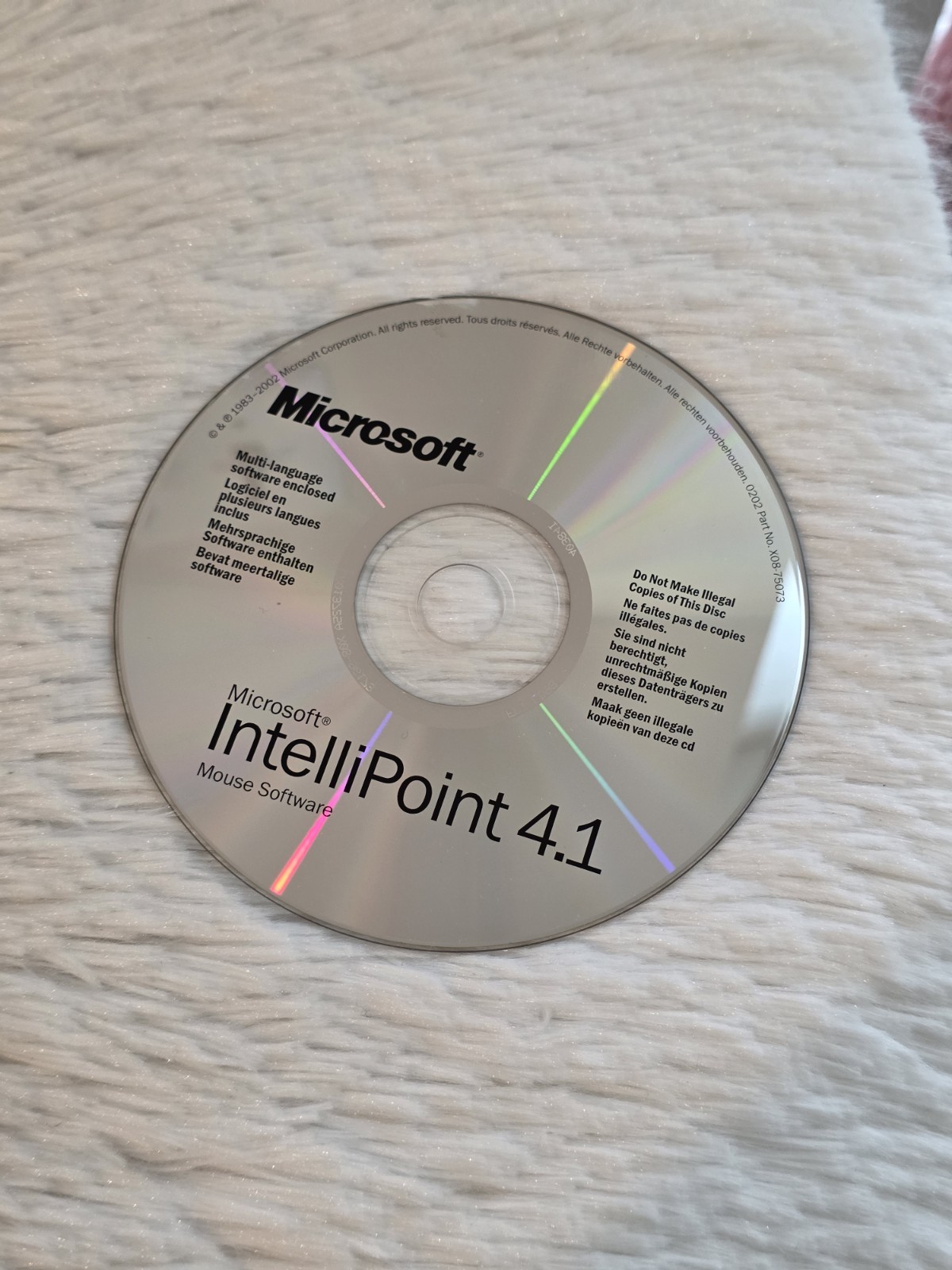 Microsoft Intellipoint 4.1 Mouse Software, Genuine