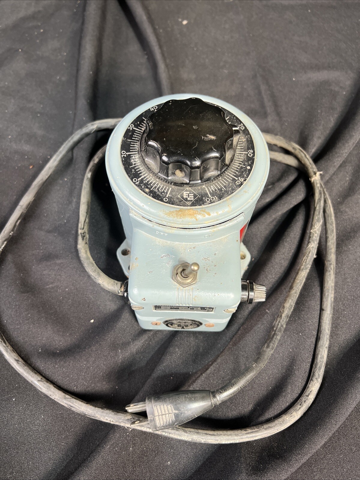 POWERSTAT VARIABLE AUTOTRANSFORMER  3PN116B Untested And In Nice Shape