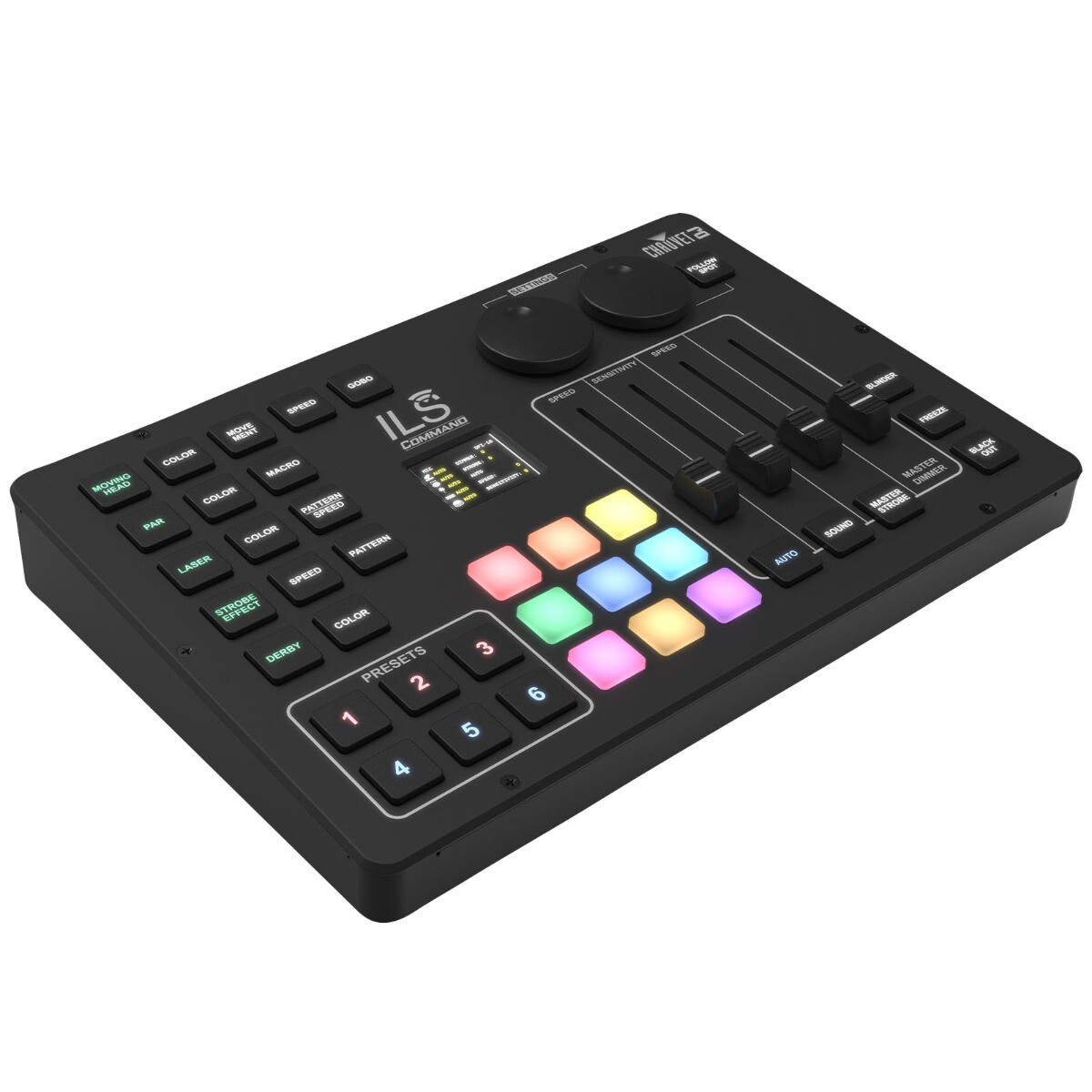 Chauvet DJ ILS Command Wireless DMX Lighting Controller for all ILS Fixtures