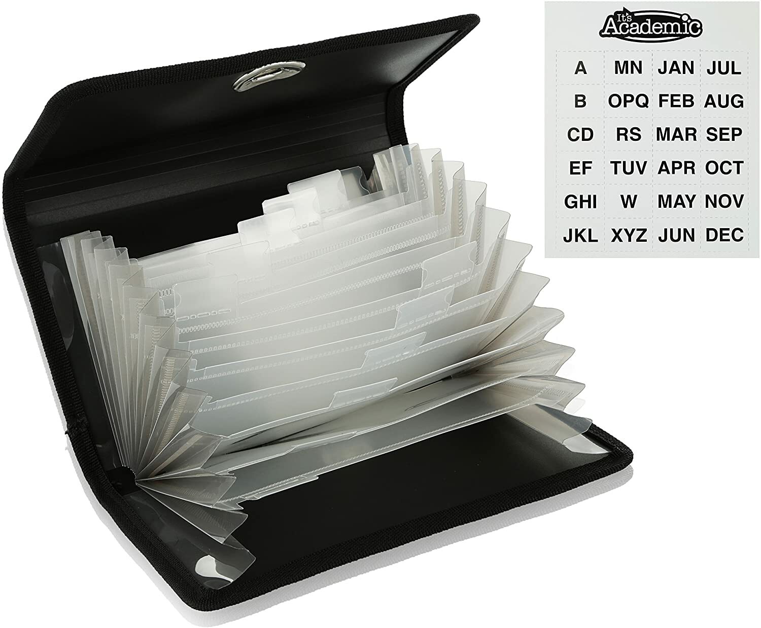 Coupon Organizer with Retractable Pad