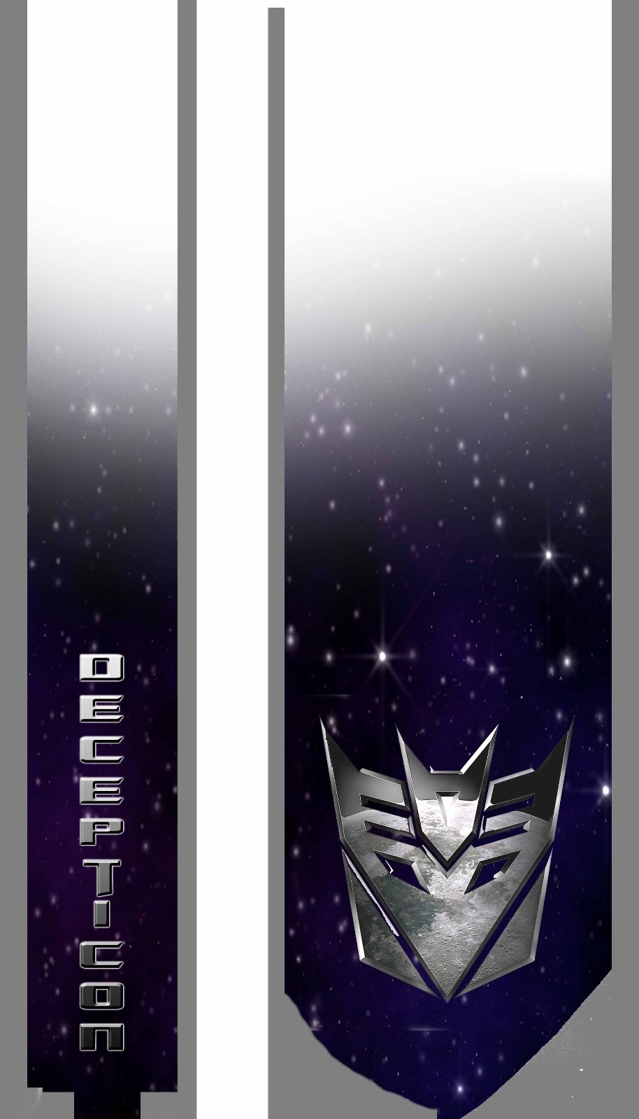 L@@K! Transformers Decepticon logo Neck Tie