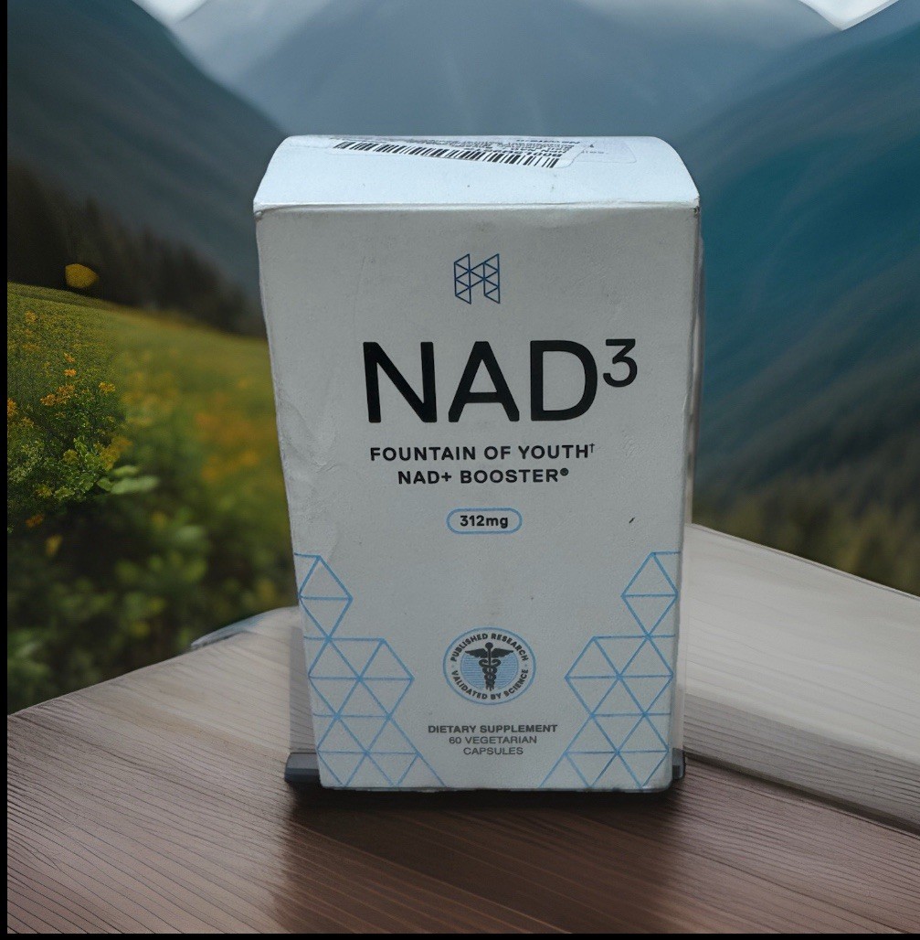 NAD3 Fountain Of Youth NAD+ Booster HPN 60 Caps Exp 04/2027 New