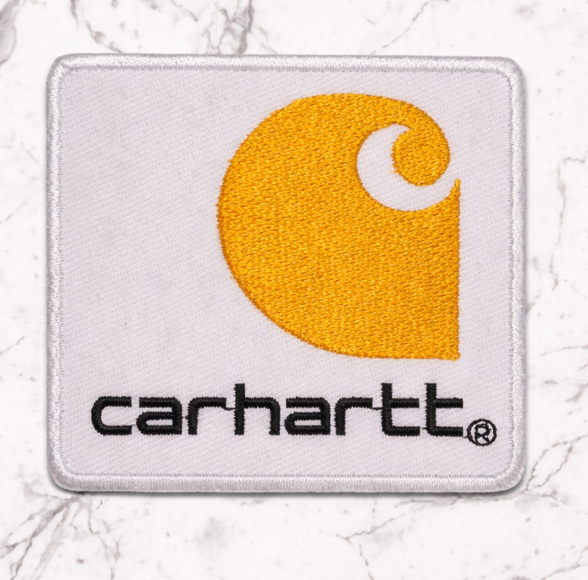 CARHARTT LOGO EMBROIDERED IRON OR SEW ON PATCH 2.75"X2.75" FREE SHIPPING