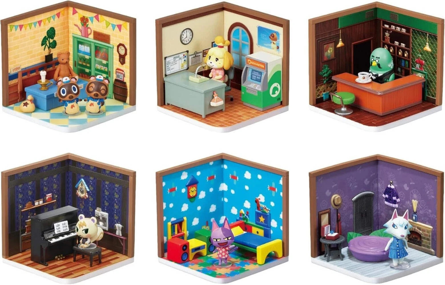 Japan Re-ment Animal Crossing Happy Room Single Blind Box Ships from US