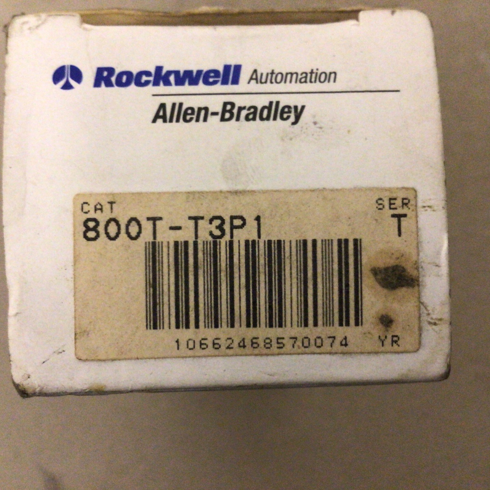 Allen-Bradley Toggle Switch 800T-T3P1