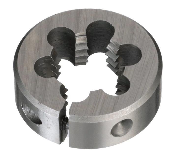 #3-56 UNF X 13/16 OD HSS Round Adjustable Die