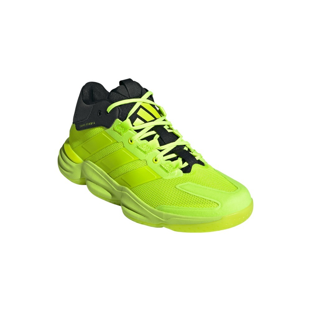 adidas Courtstabil Volleyball Mens Yellow Sneakers Athletic Shoes JP7271