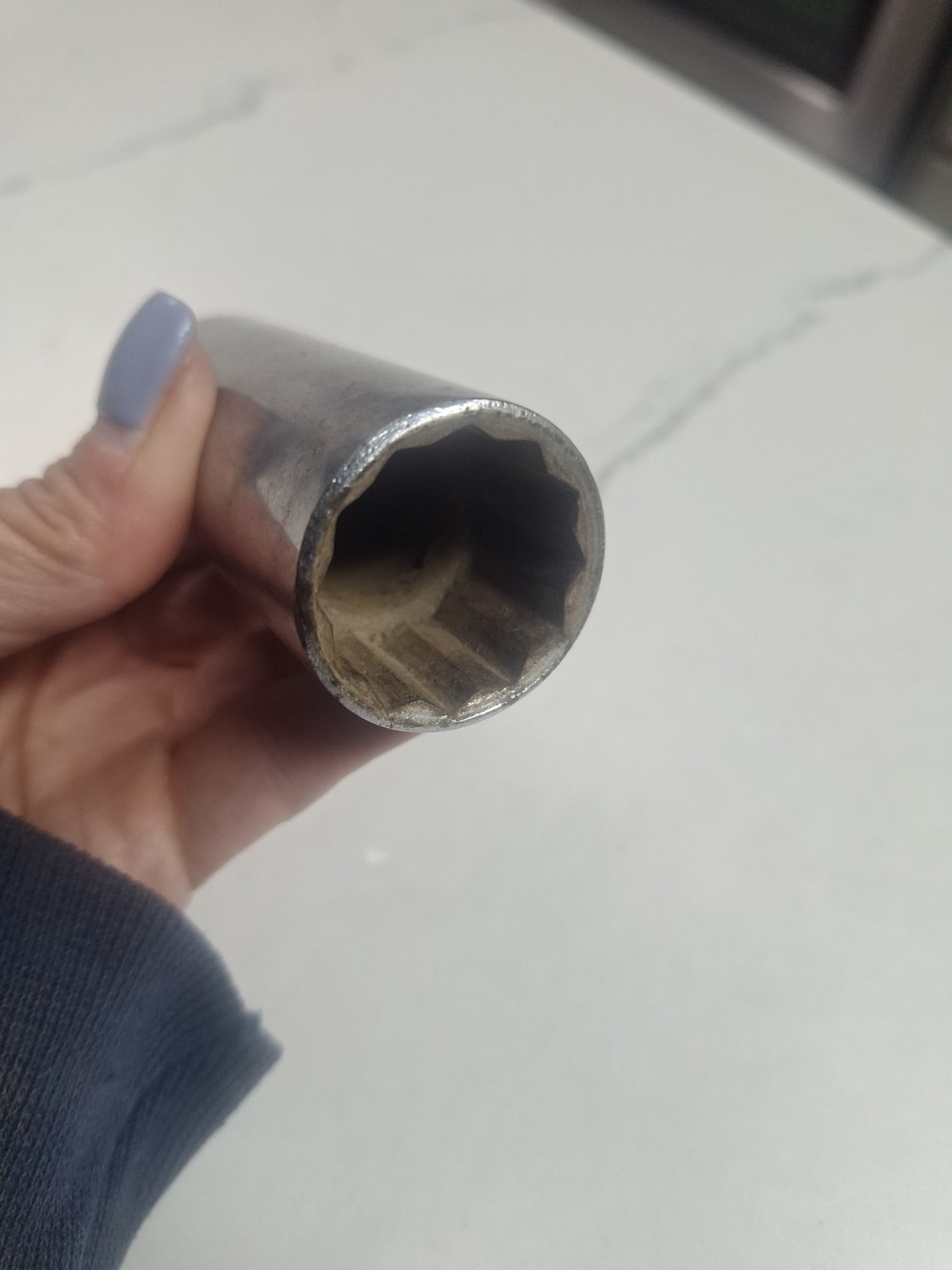 THORSEN 1" 632 DEEP SOCKET 1/2" DRIVE 12 PT STANDARD