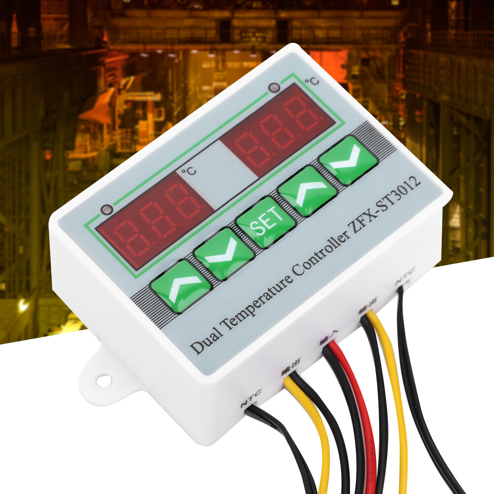 ZFX-ST3012 Intelligent Digital Temperature Controller Dual Display Electric