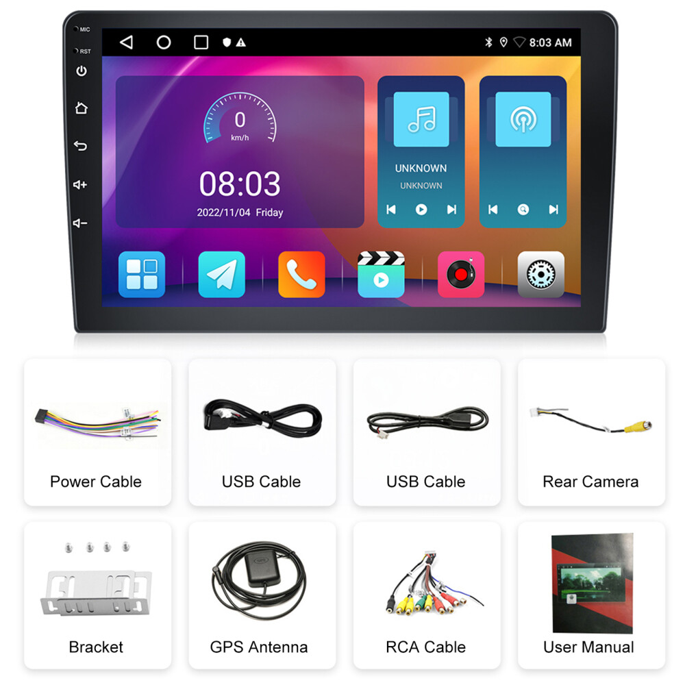 For 2006-2010 Ford Explorer Apple Carplay Car Stereo Radio GPS Android 15 2+64GB