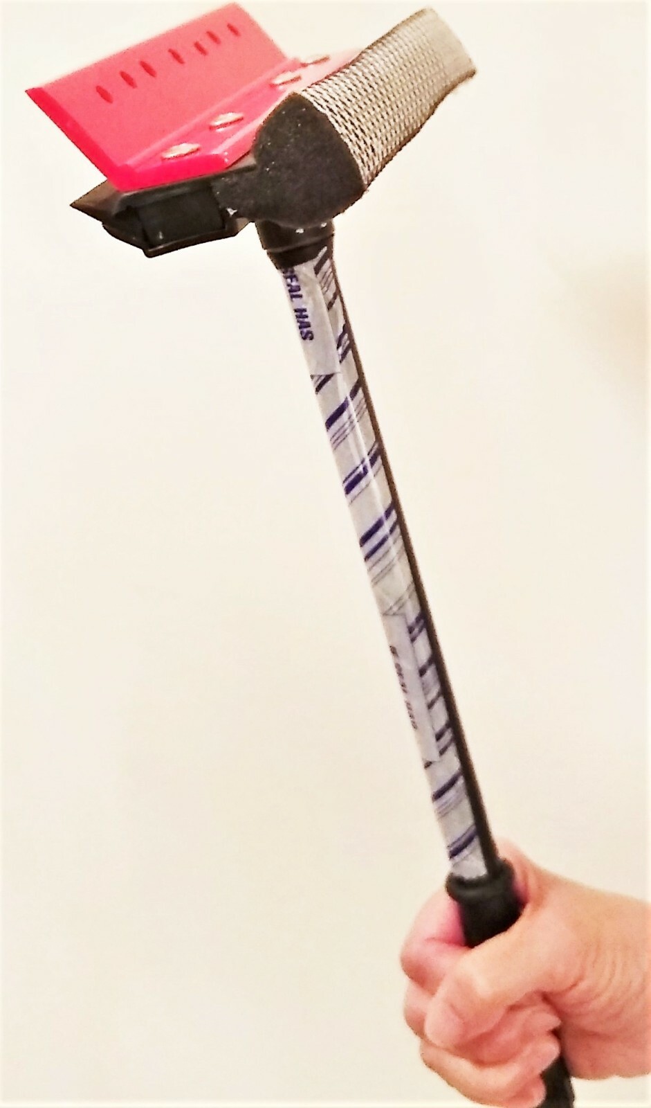 SQUEEGEE COMBO WITH SAMVCO BUG-OFF SCRAPER+ RUBBER SQUEEGEE PART MADE IN  #01210