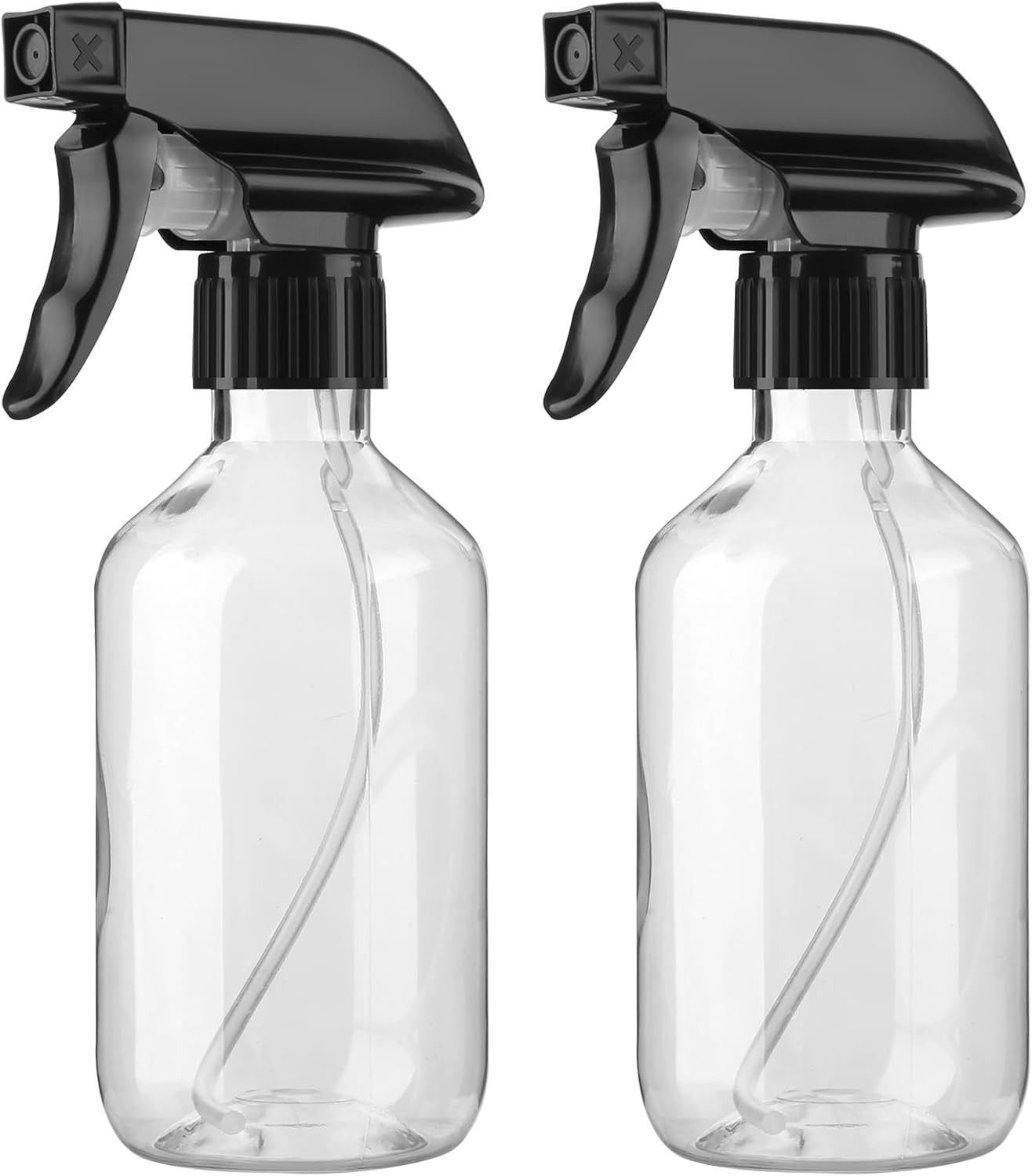 Arkeiliy 2-Pack Leakproof Spray Bottles (300Ml/10Oz) - Adjustable Nozzle for Fin