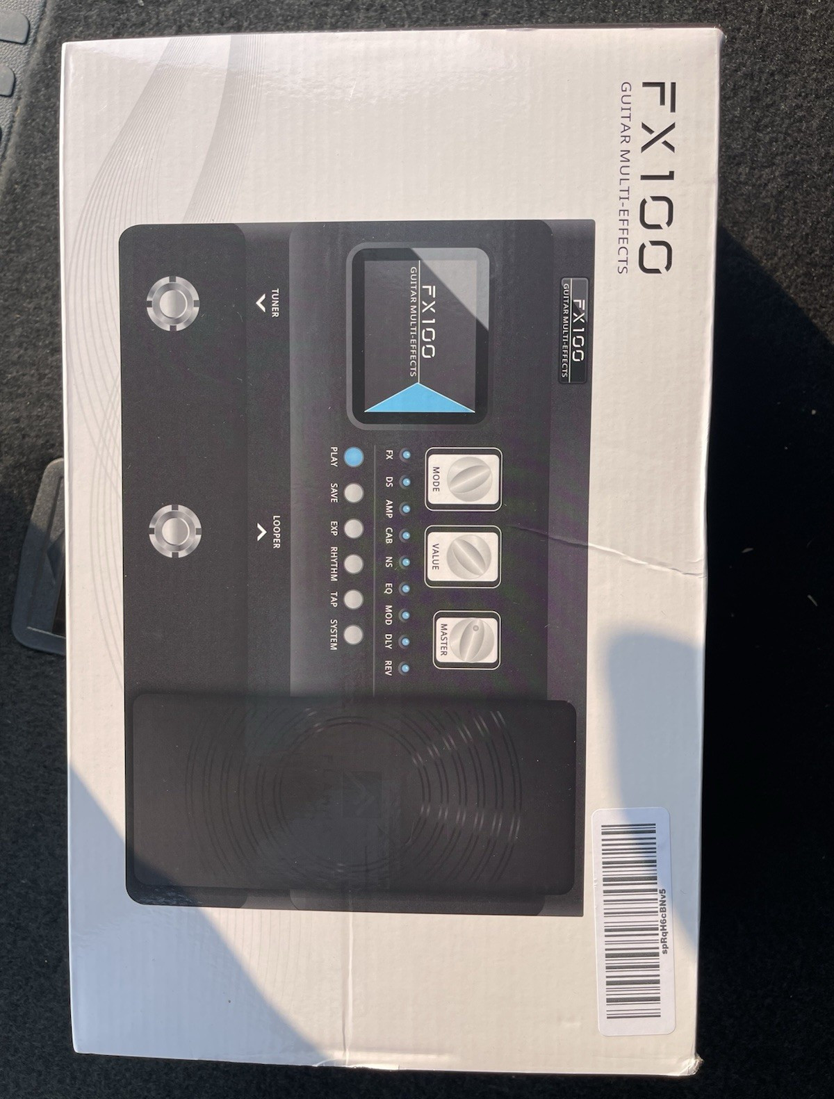 FLAMMA FX100 Digital Multi-Effects Pedal w/ Looper Tuner for Electric Guitar