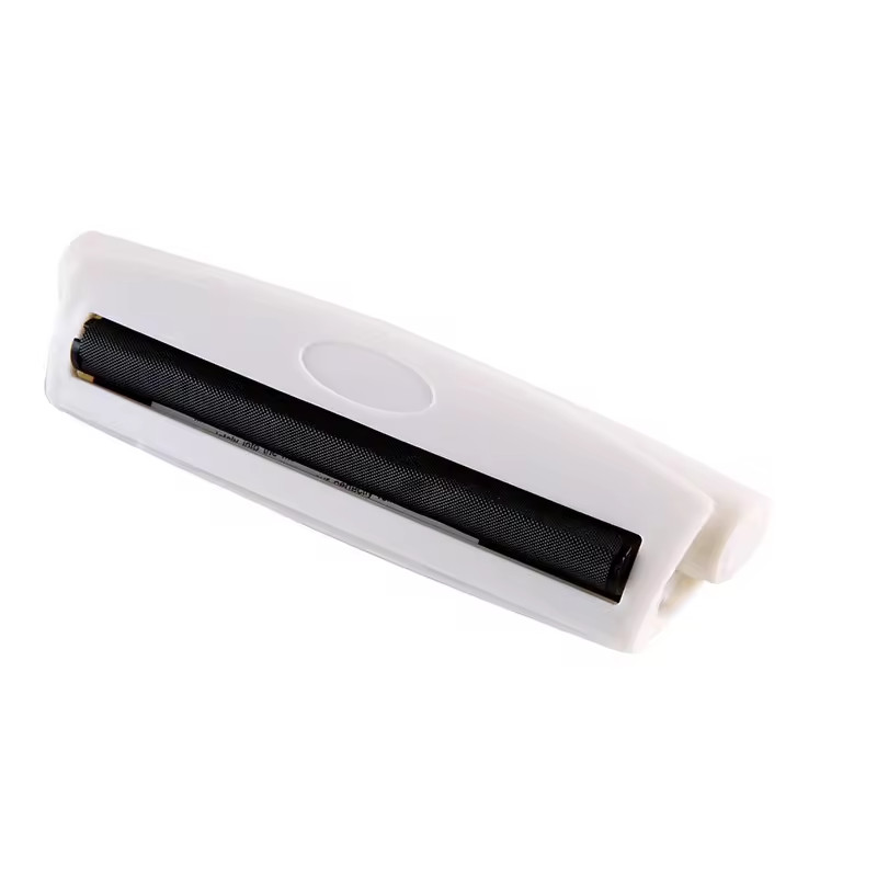 White 110mm Manual Herbs Roller – Cigarette Rolling Machine Color White**