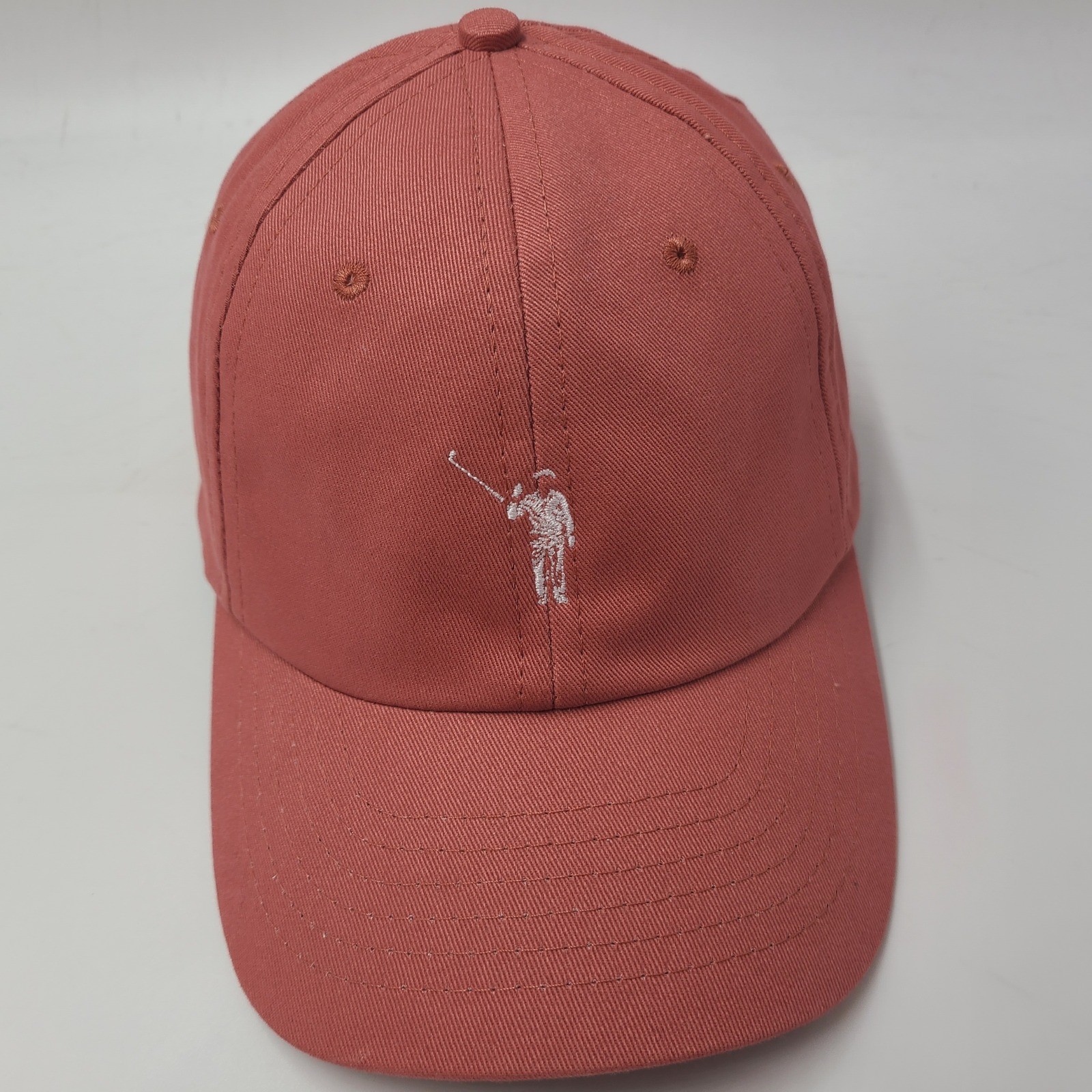 William Murray Golf Hat Strapback Salmon Pink Casual Outdoors Sports Cotton Men