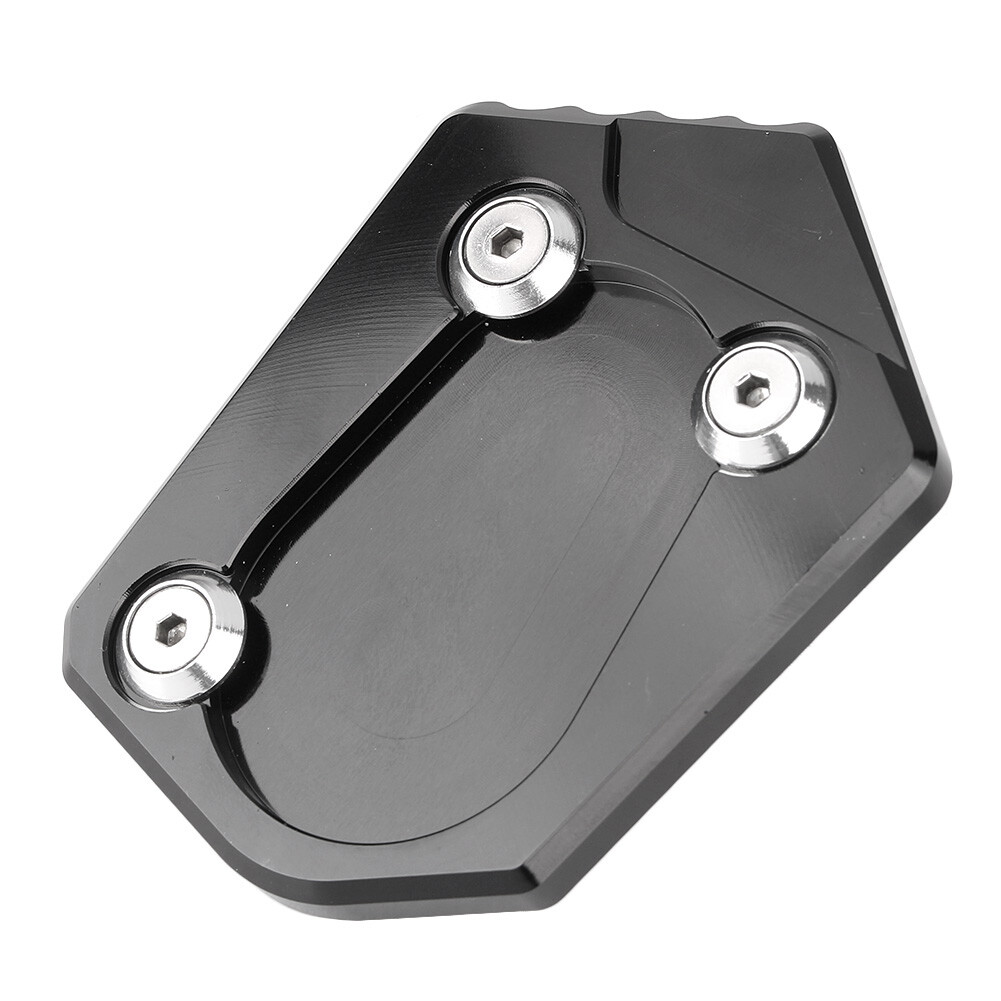 For BMW R1200R R1200RT 05 R1200ST Kickstand Side Stand Enlarge pad Plate Black
