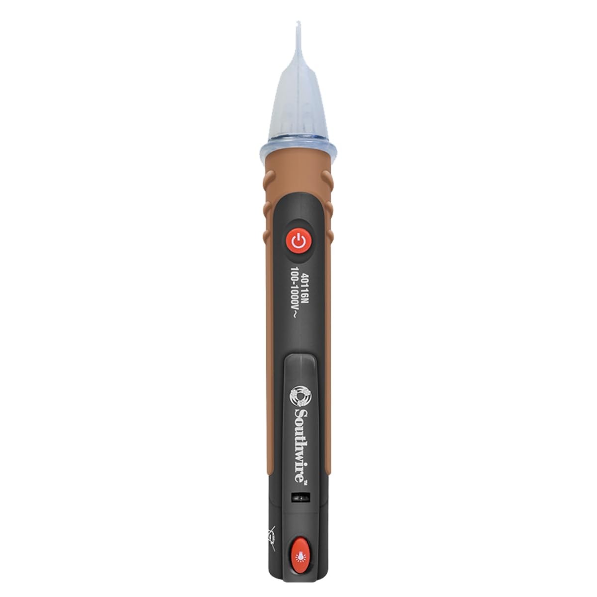 Southwire AC Voltage Tester - CAT IV 600V Non-Contact Detector with Dual Lights