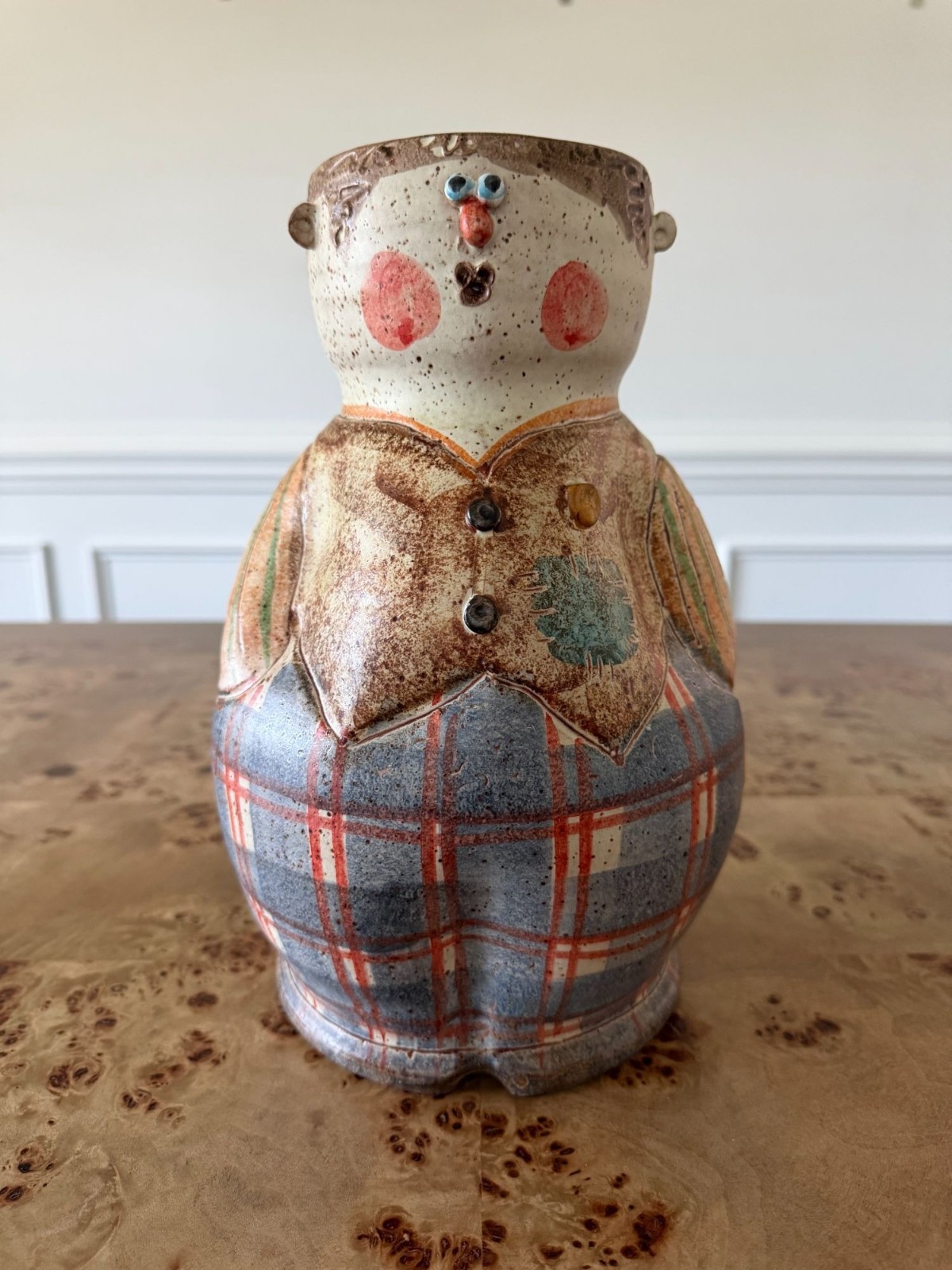 Hand Painted Italian Boy Planter