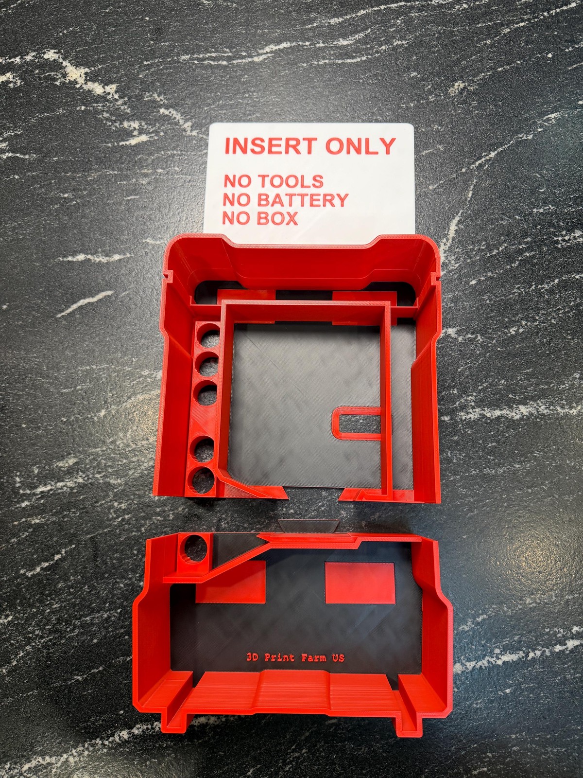 Milwaukee Compatible RedLithium Laser Packout Insert Tray