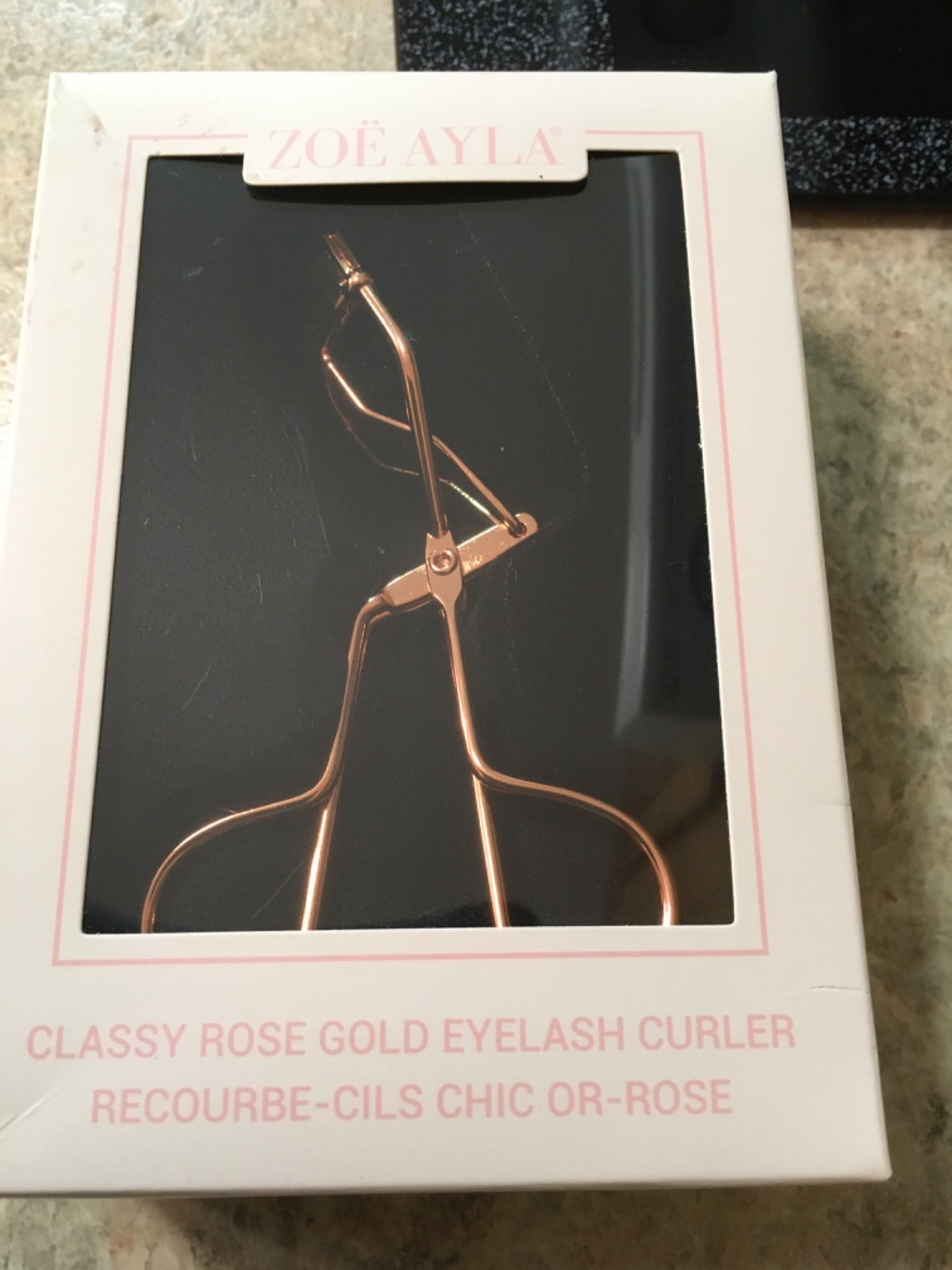 Zoe Ayla Classy Rose Gold Eyelash Curler New in Box