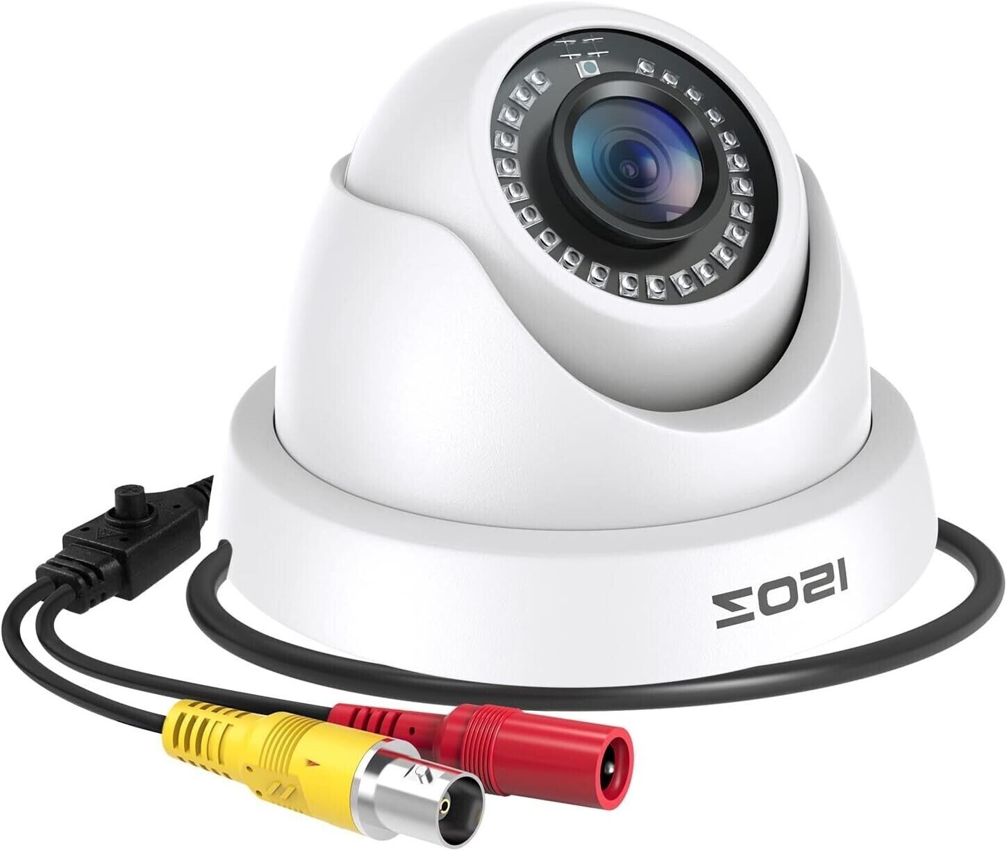 ZOSI 1080P Hybrid 4in1 Dome Camera Outdoor Work with TVI AHD CVI Analog System