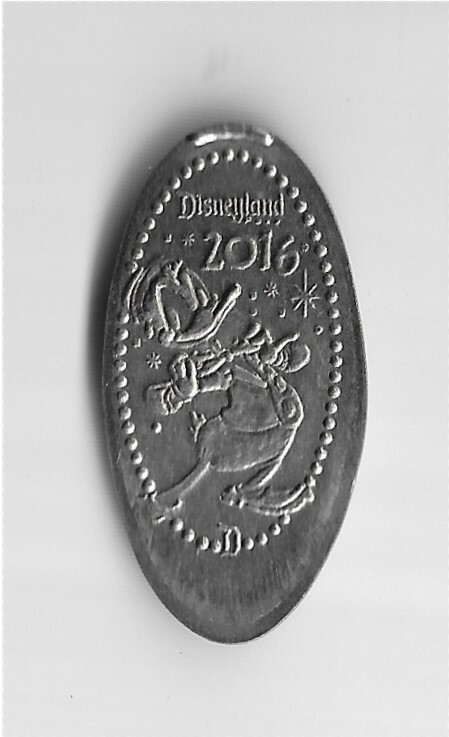 Disneyland - Pressed Nickel - Donald Duck 2016 - Retired