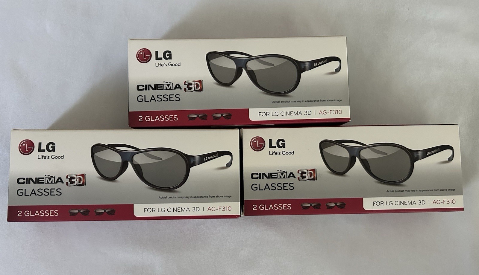 (6) - LG Cinema 3D Glasses AG-F310 – New in Box