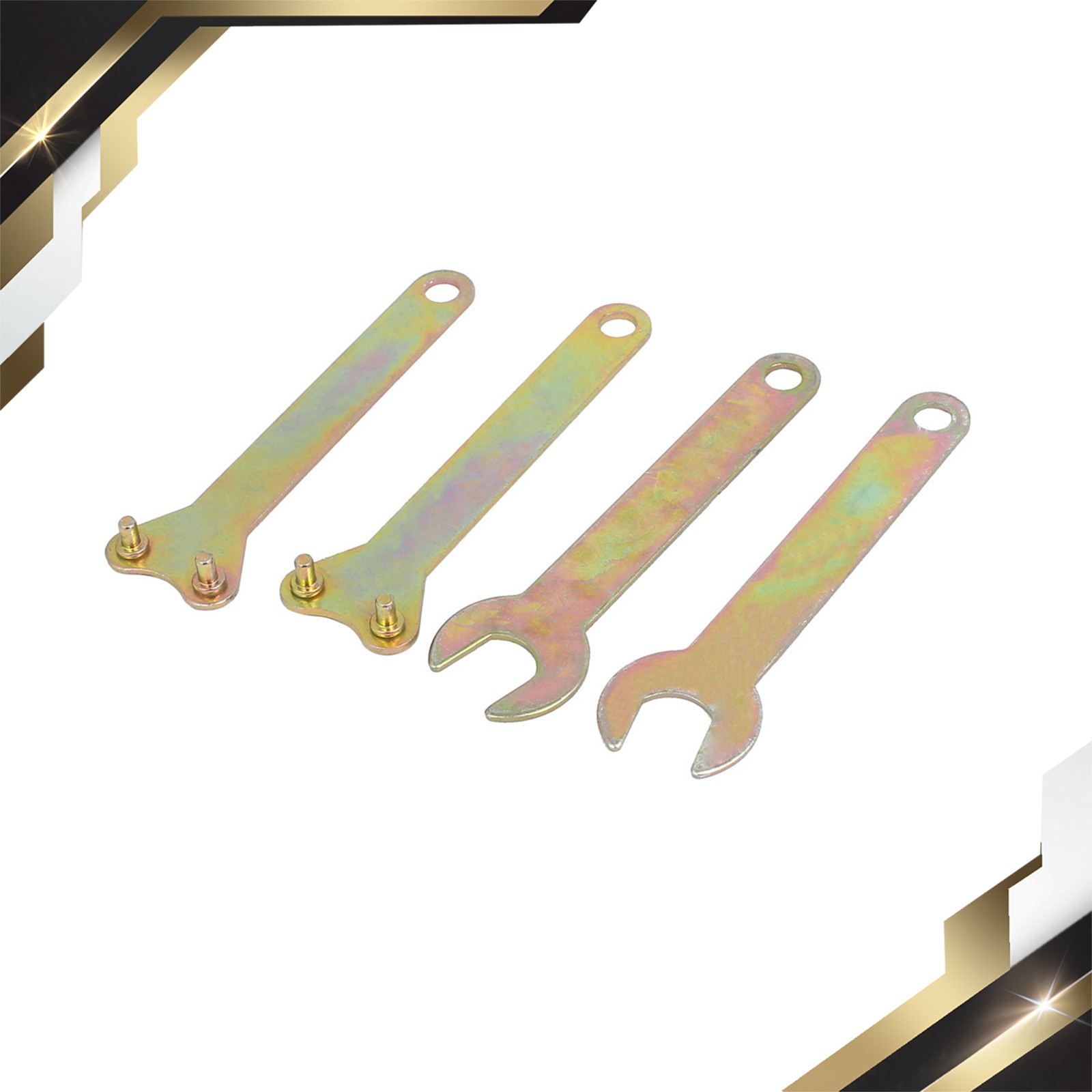 4 in 1 Angle Grinder Spanner Wrench Lock Nut Hand Tool Bronze 112mm Length