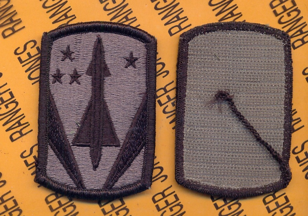 US ARMY 31st Air Defense Artillery ADA Brigade ACU uniform patch