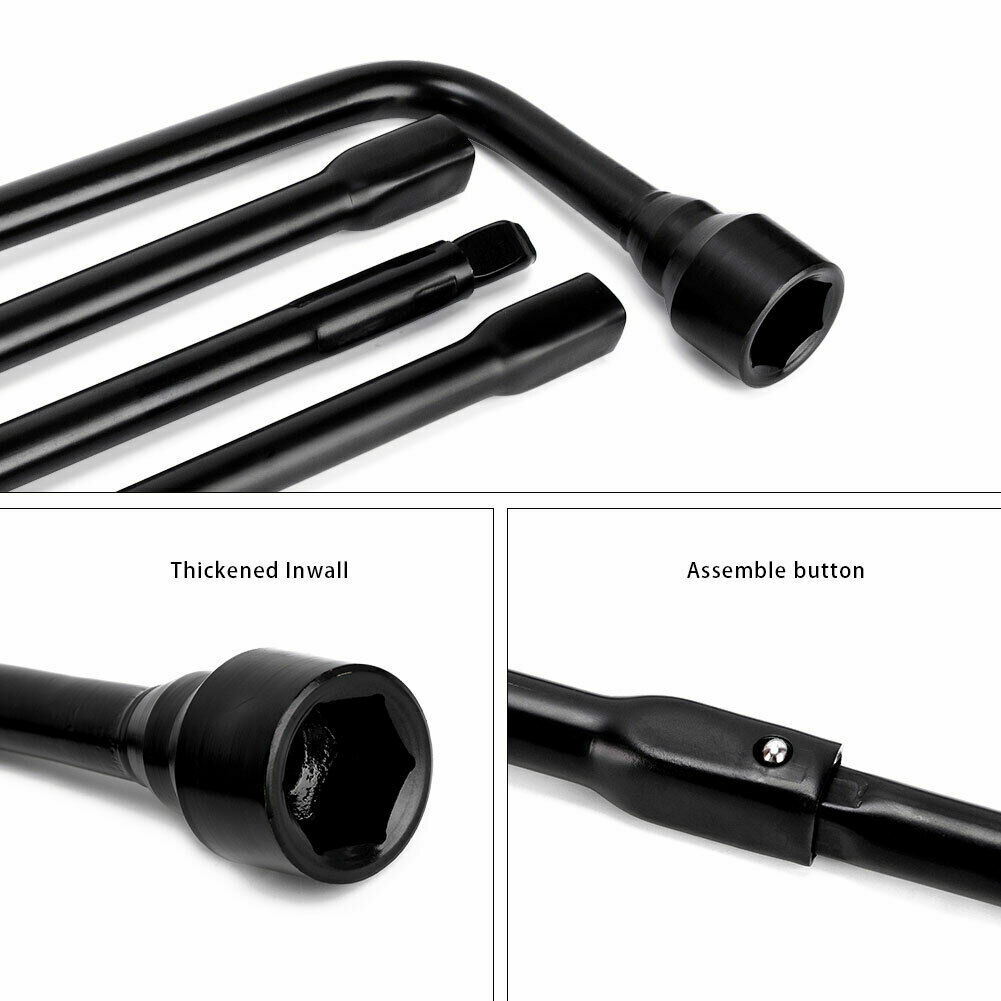 For Chevy Silverado GMC Sierra Lug Wrench Spare Tire Tool Kit Replacement Tools