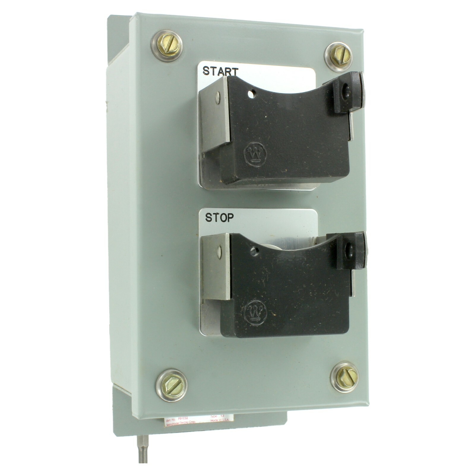 Westinghouse PB1ES2CA Heavy Duty Oil-Tight 2-Unit Pushbutton Station