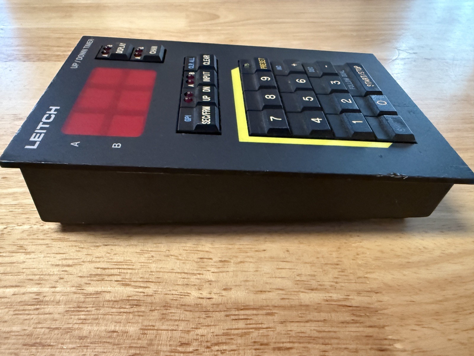 Leitch UDT-5700 Broadcast Master Timecode Up/Down TIMER - (UNTESTED)