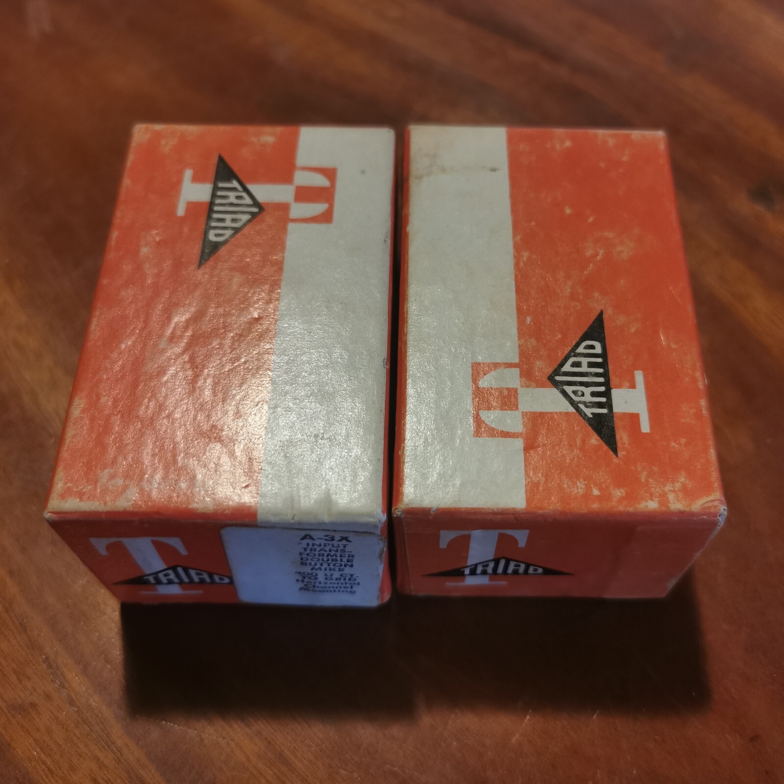 *MATCHED PAIR* TRIAD A3X mic MC step-up audio input transformer UTC ALTEC DUKANE