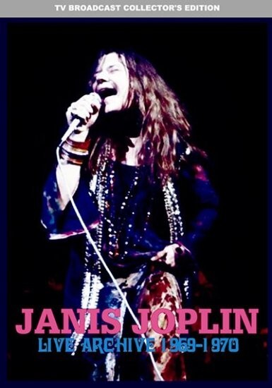 JANIS JOPLIN - LIVE ARCHIVE 1969-1970 (1DVDR)