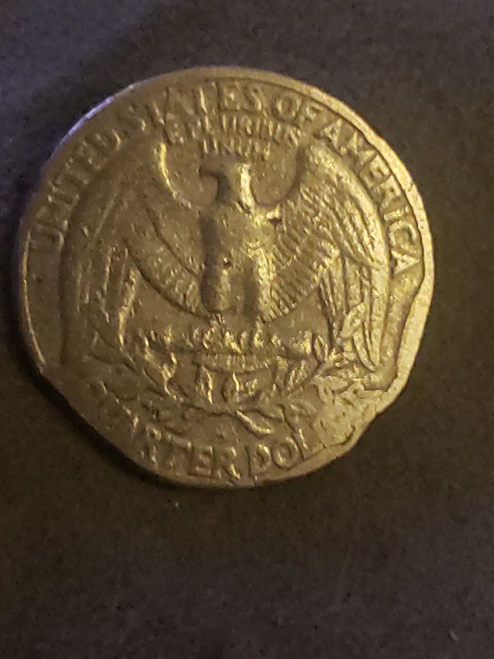 1997 SEVERE ERROR QUARTER RARE!