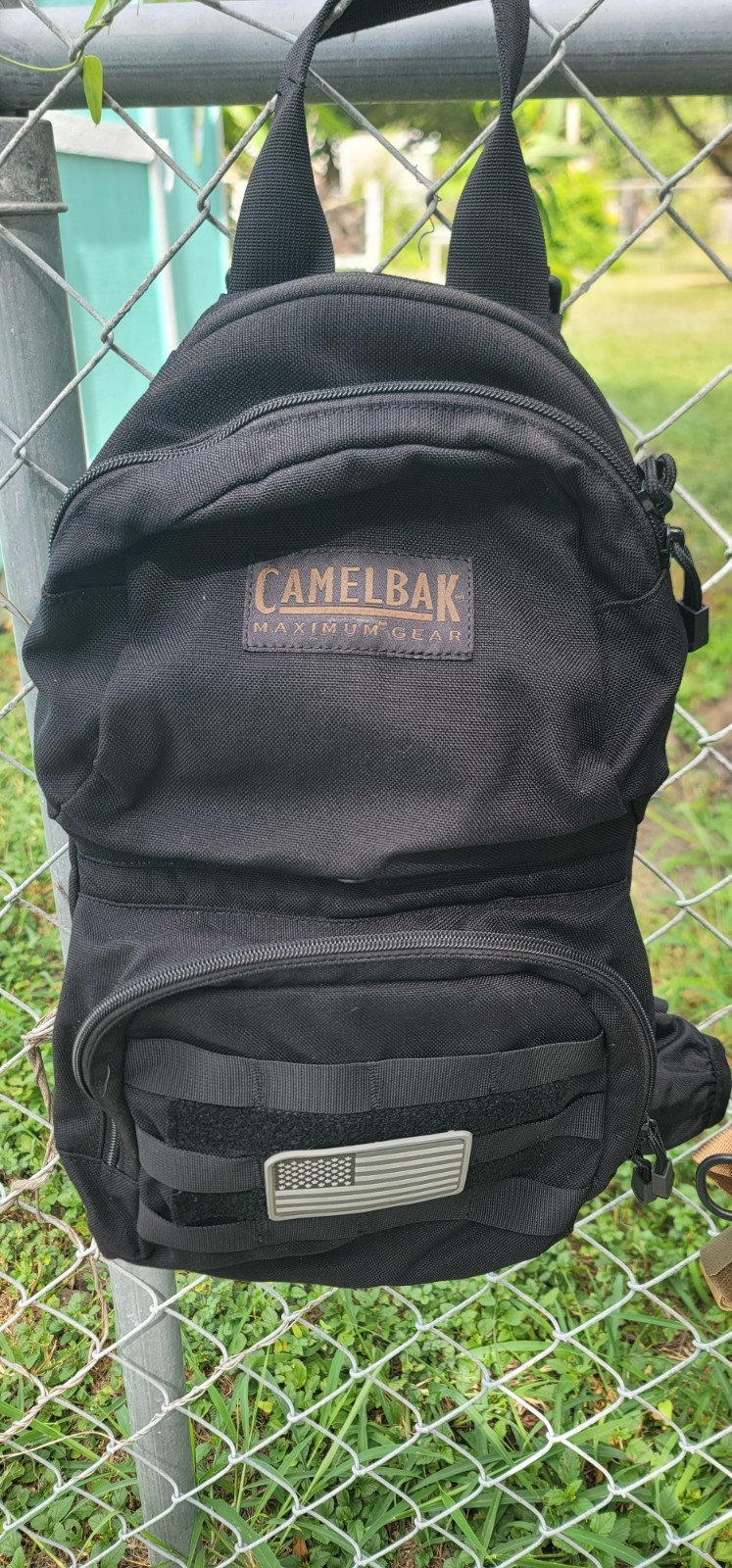 OLDGEN CamelBak Maximum Gear Cordura Hydration Pack Backpack Black Salty
