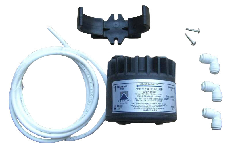 AQUATEC Permeate Pump RO OSMOSIS System ERP1000 U-CLIP ELBOW FITTING ERP 1000