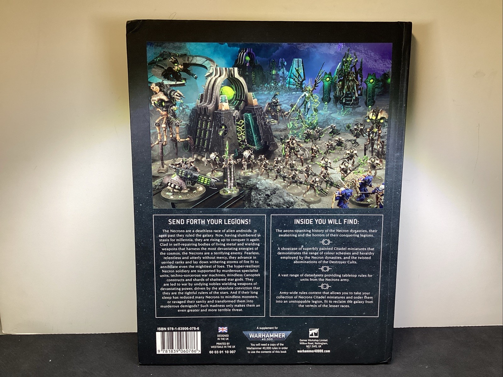 GW-GamesWorkshop-Warhammer 40K-Necron Codex 9th Ed.- LR723268
