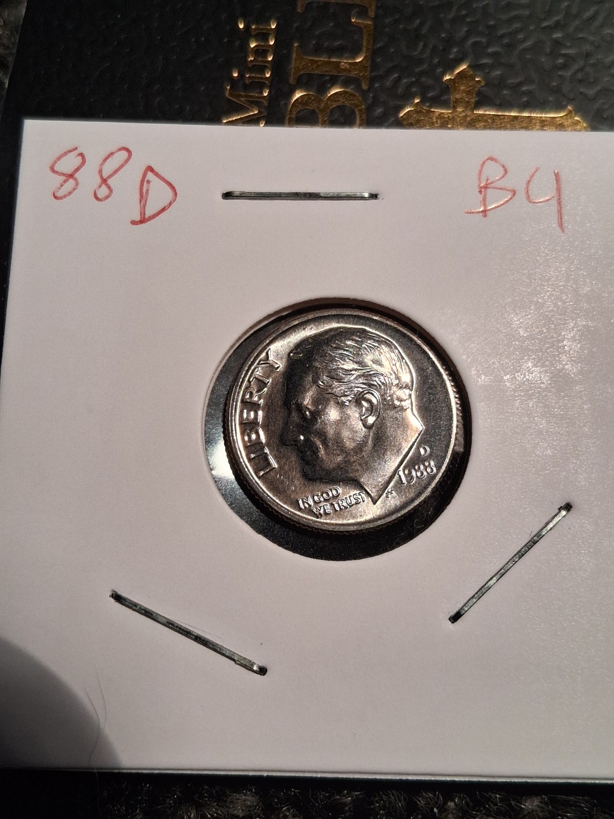 1988 D Roosevelt Dime BU