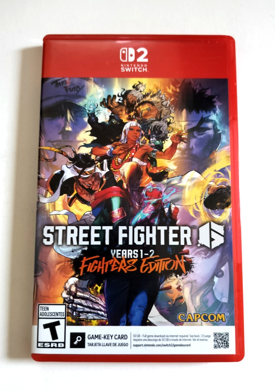 Original Box Case Nintendo Switch 2 SW2 Street Fighter 6 Six Fighters Edition