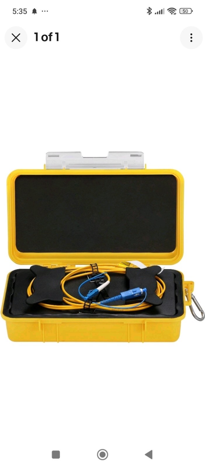 OTDR Launch Cable Box SC/UPC-LC/UPC 1000 Meters