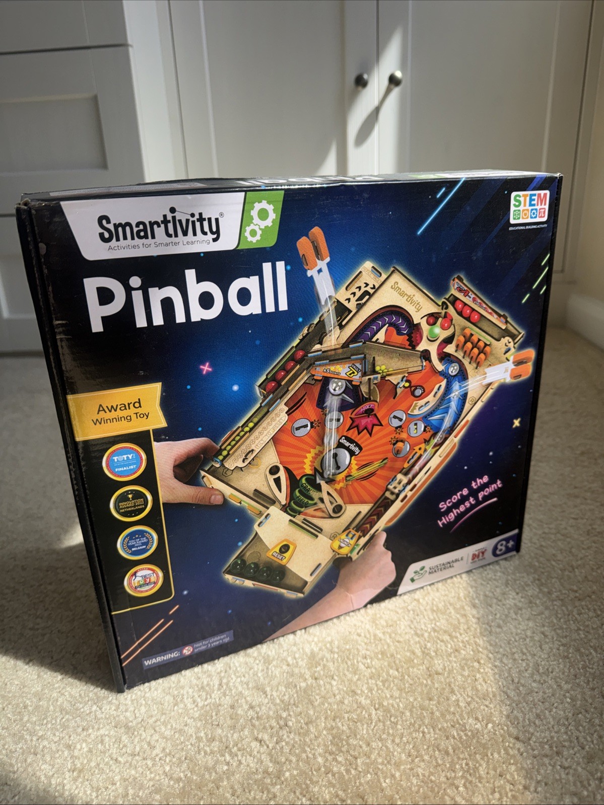 Smartivity DIY Pinball Machine for Kids 8-14 Years Old Global Award Winning...